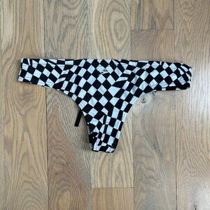 Speedo Women's Printed Cheeky Hipster Black - Women's Medium